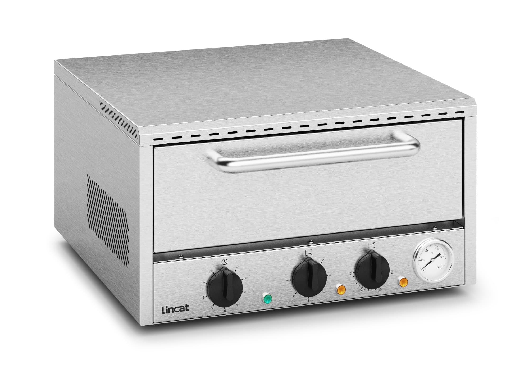 Lincat Lynx 400 Tabletop Single Deck Pizza Oven, Silver, 13amp, Model- LDPO/S