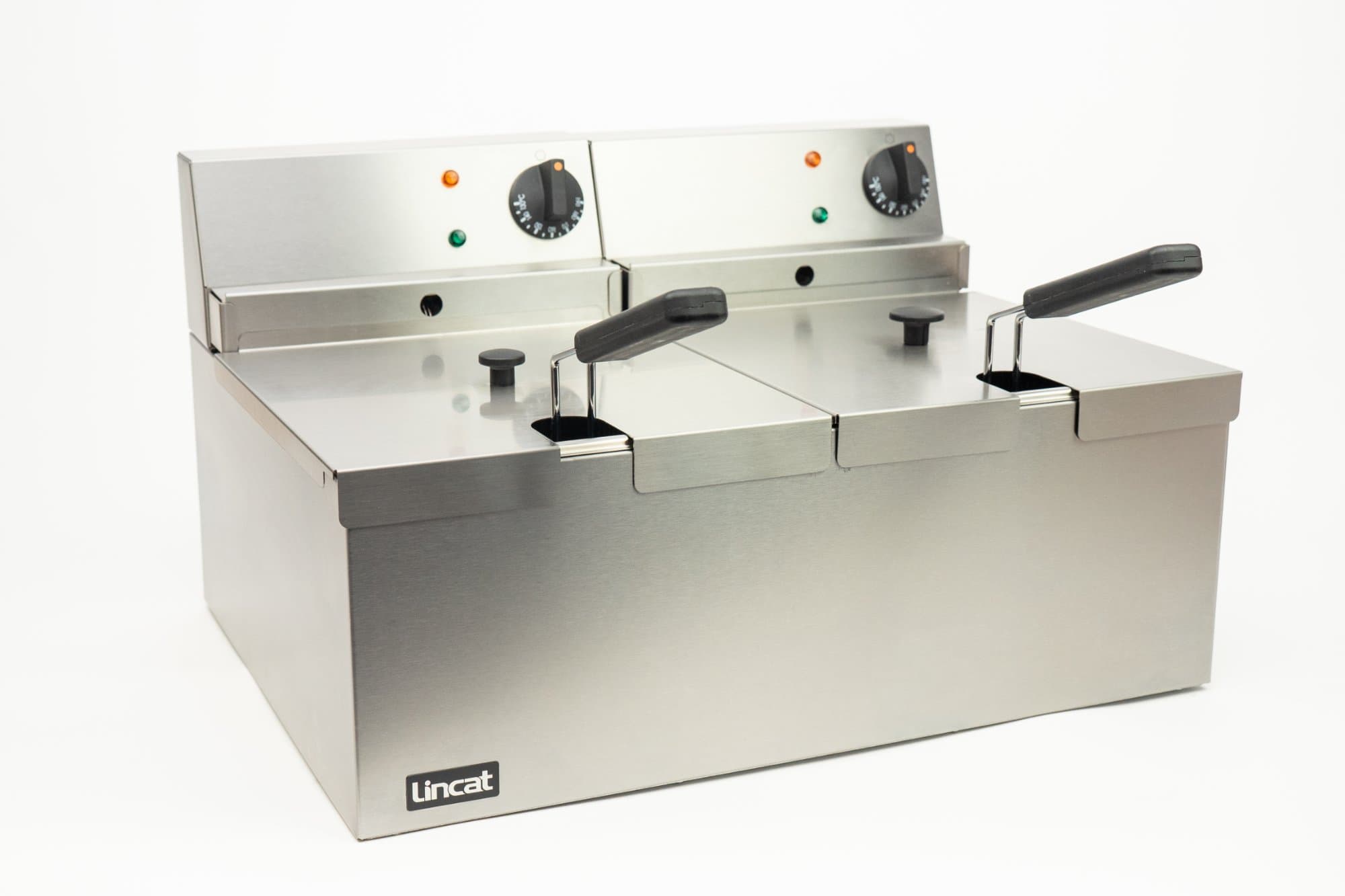 Lincat Lynx 400 Electric Tabletop Twin Tank Fryer, 13amp, Model- LDF2