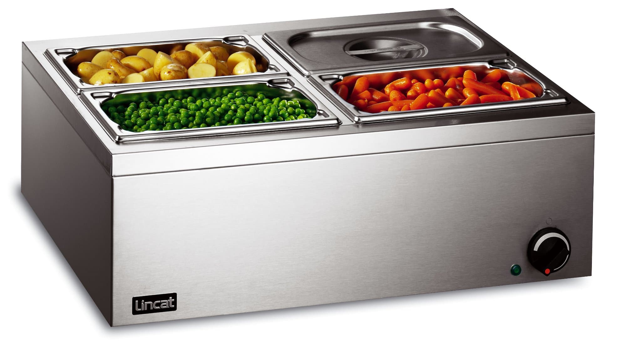 Lincat Lynx 400 Electric Tabletop 4x1/4GN Dry Bain Marie 13amp, Model- LBM2