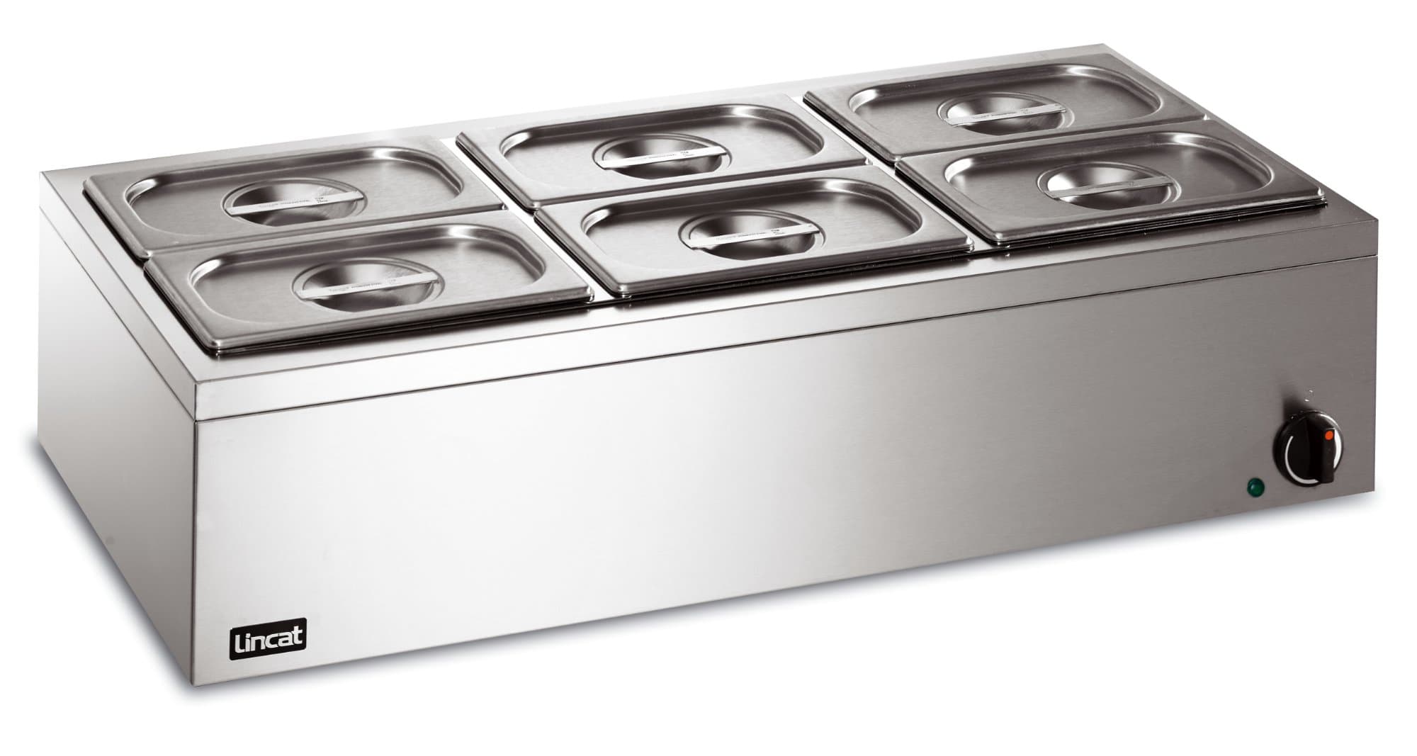 Lincat Lynx 400 Electric Tabletop 6x1/4GN Dry Bain Marie 13amp, Model- LBM3