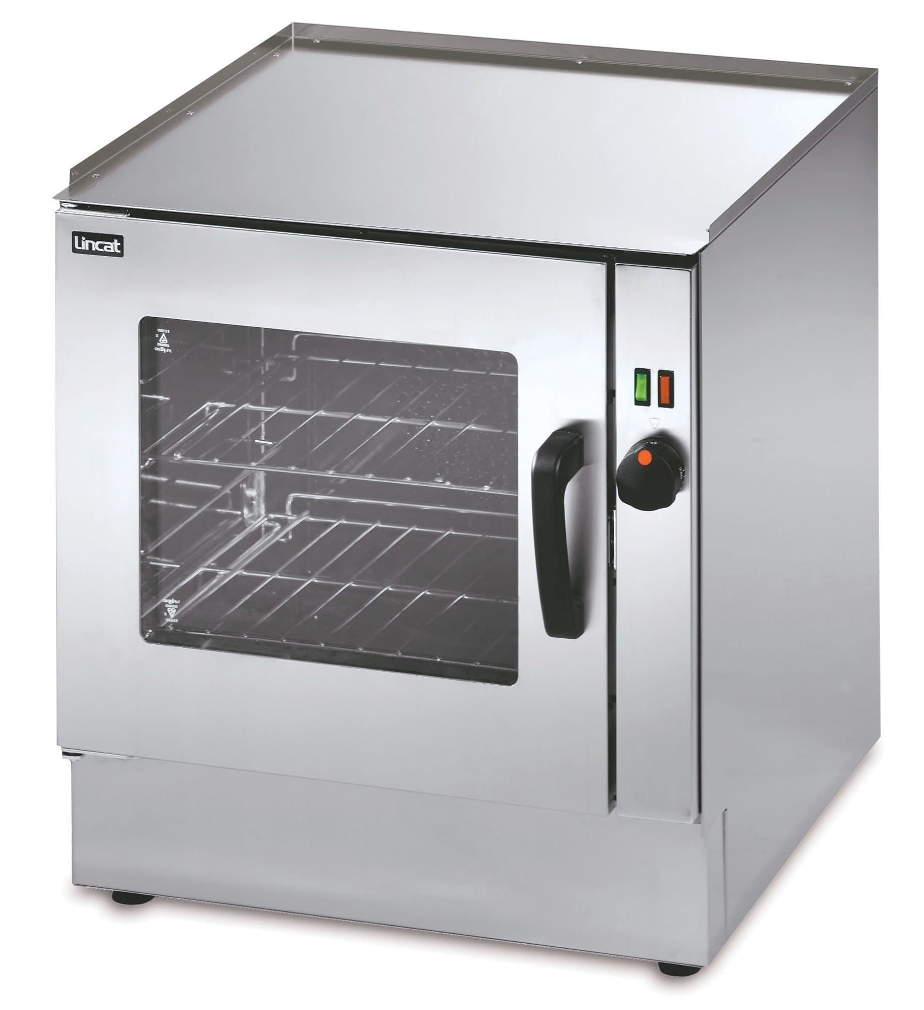 Lincat Silverlink 600 Fan-Assisted Electric Oven With Glass Door, 13amp, 3kw, Model- V6F/D