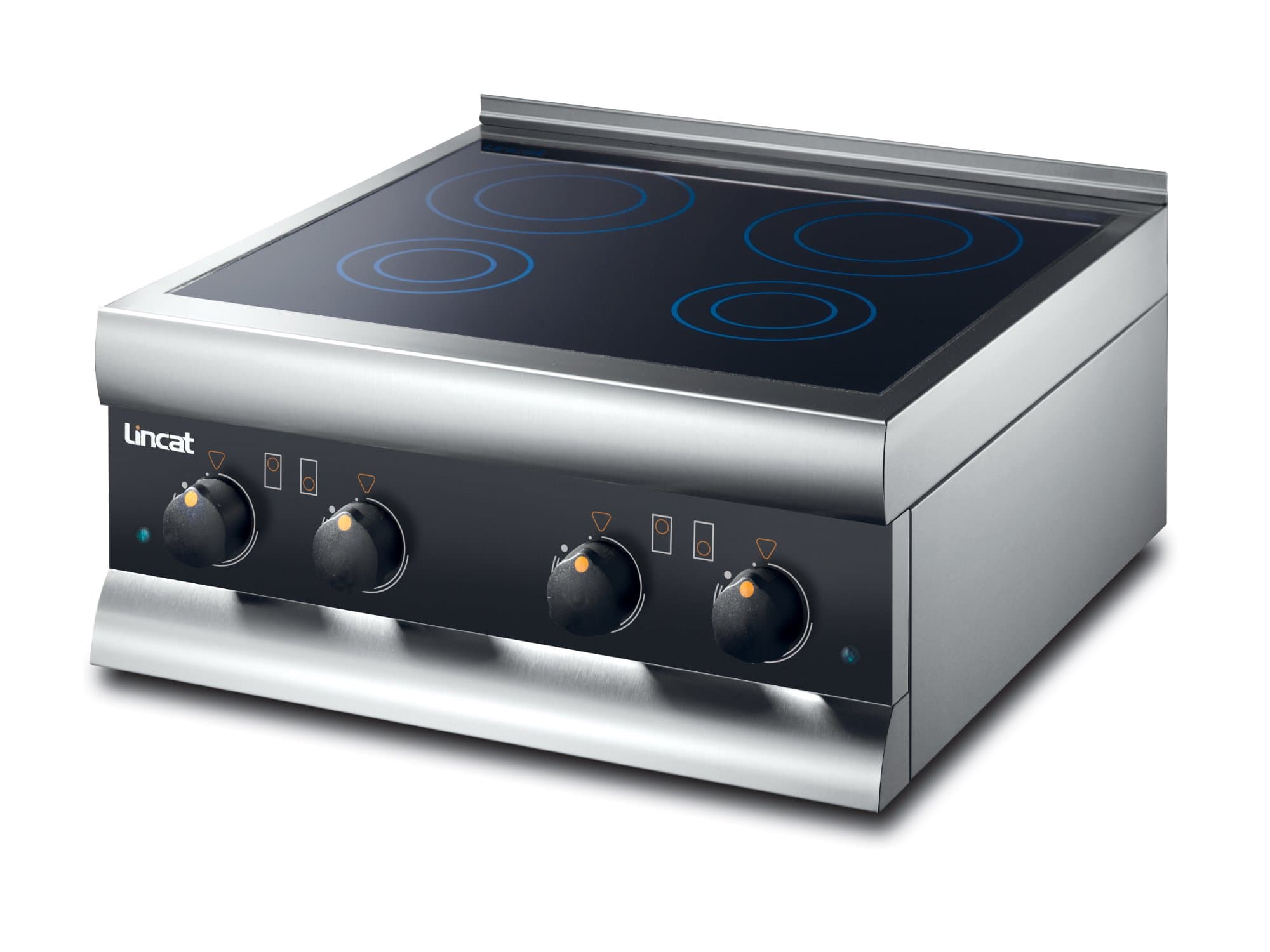 Lincat Silverlink 600, 4 Zone Induction Hob, 2x13amp/2x3kw, Model- SLI42