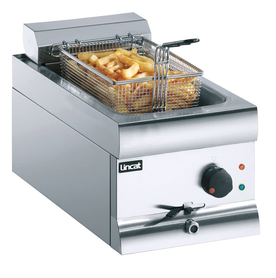 Lincat Silverlink 600 Tabletop 7.5L Single Tank Electric Fryer, 3kw, Model-DF33