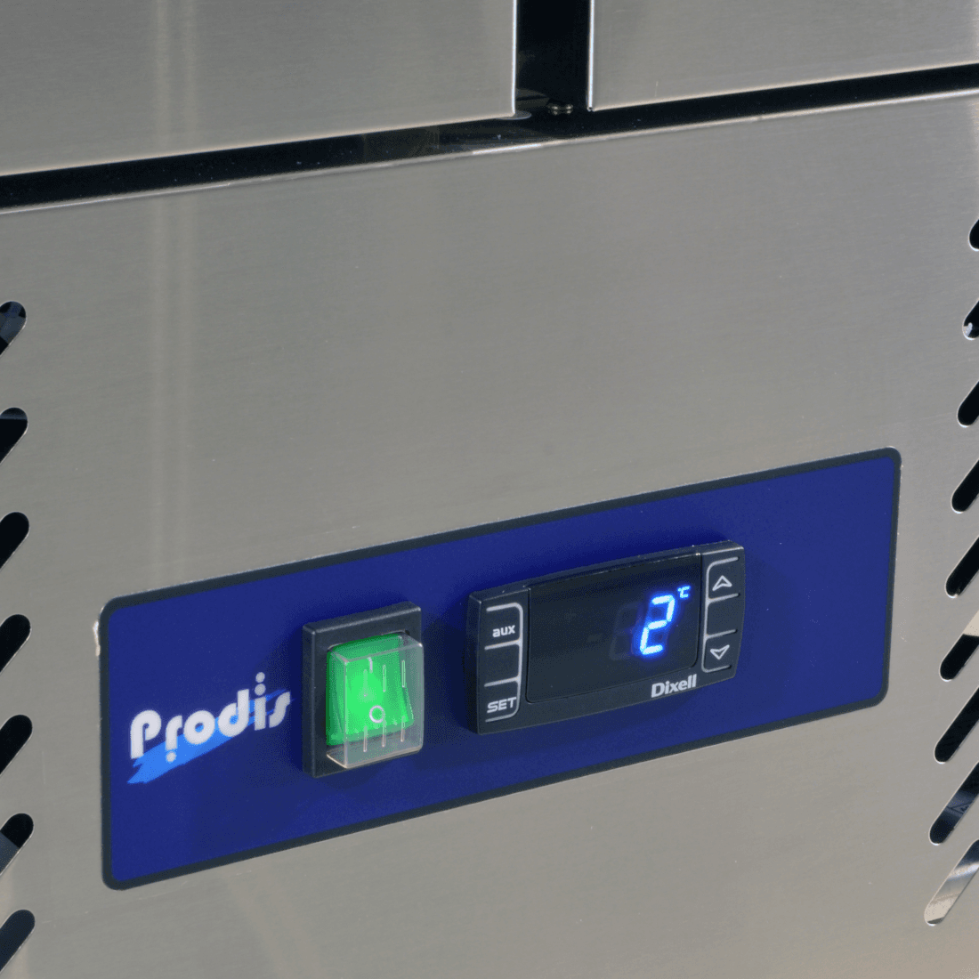 Prodis Three Door Compact Counter Fridge With Toppings Opening,Model- EC-3PREP-LE. Delivery Included — image 2