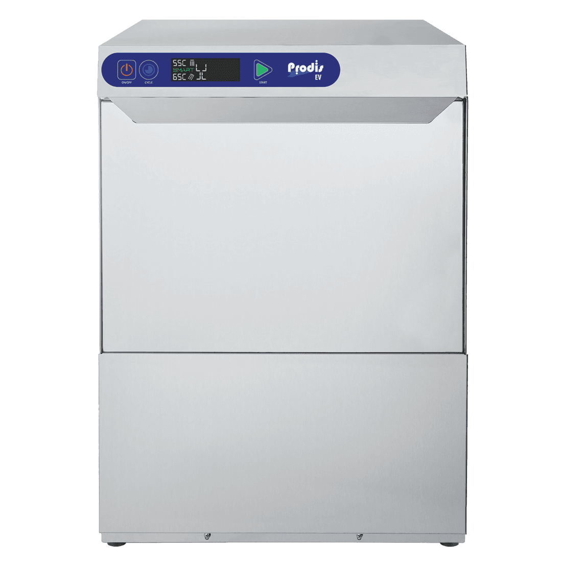 Prodis Heavy Duty Glasswasher, 30amp/1ph, 50cm Basket, Gravity Drain, Model-EV50G. Delivery Included