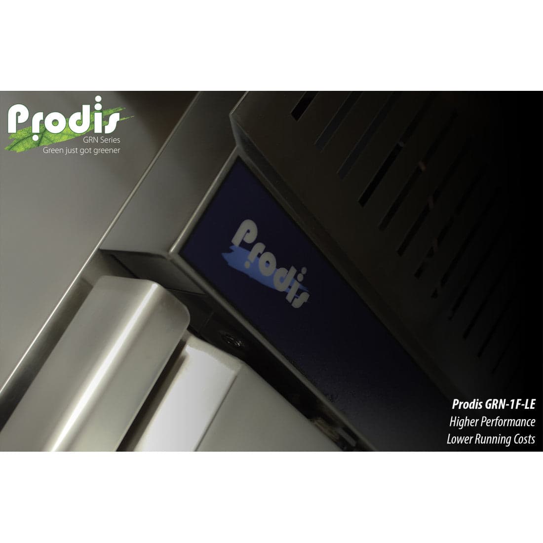 Prodis Low Energy Stainless Steel Single Upright Freezer, 522L Capacity, Model-GRN-1F-LE. Delivery Included — image 2