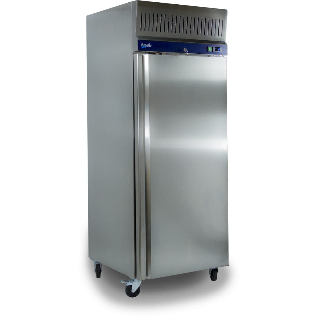 Prodis Low Energy Stainless Steel Single Upright Fridge, 522L Capacity, Model- GRN-1R-LE. Delivery Included