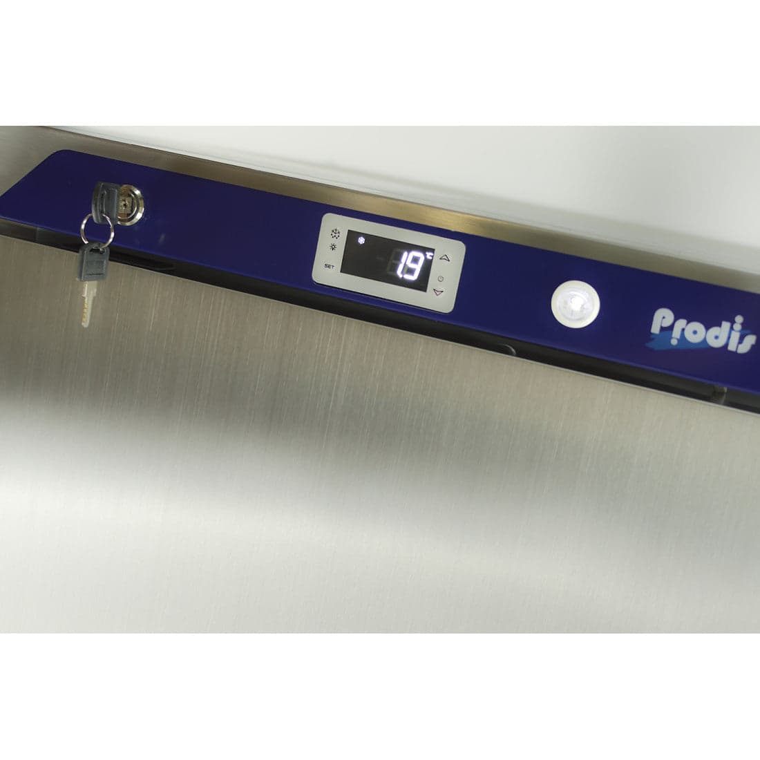 Prodis Stainless Steel Single Upright Fridge, Capacity- 341L, Model- HC410RSS. Delivery Included — image 6