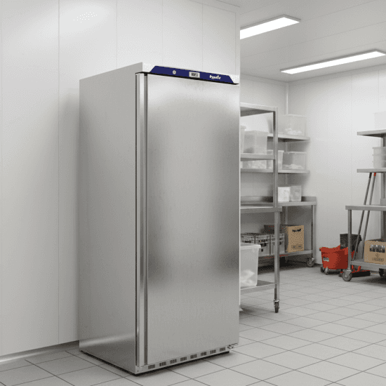 Prodis Stainless Steel Single Upright Fridge, 620L Capacity, Model- HC610RSS. Delivery Included — image 2
