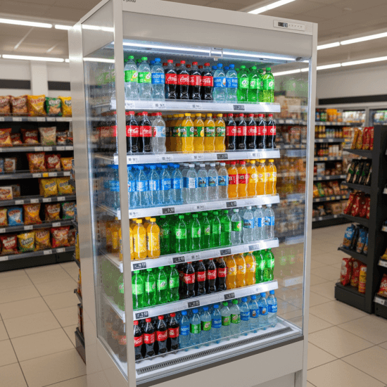 Prodis 128cm Multideck Display Fridge, In White, Model- XMD1200-P-NB-W, Delivery Included — image 4
