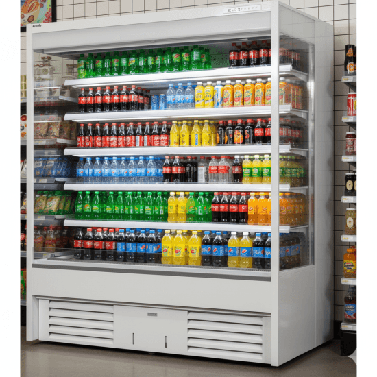 Prodis 189cm White Mulitdeck Display Fridge, Model- XMD1800-P-NB-W. Delivery Included — image 2