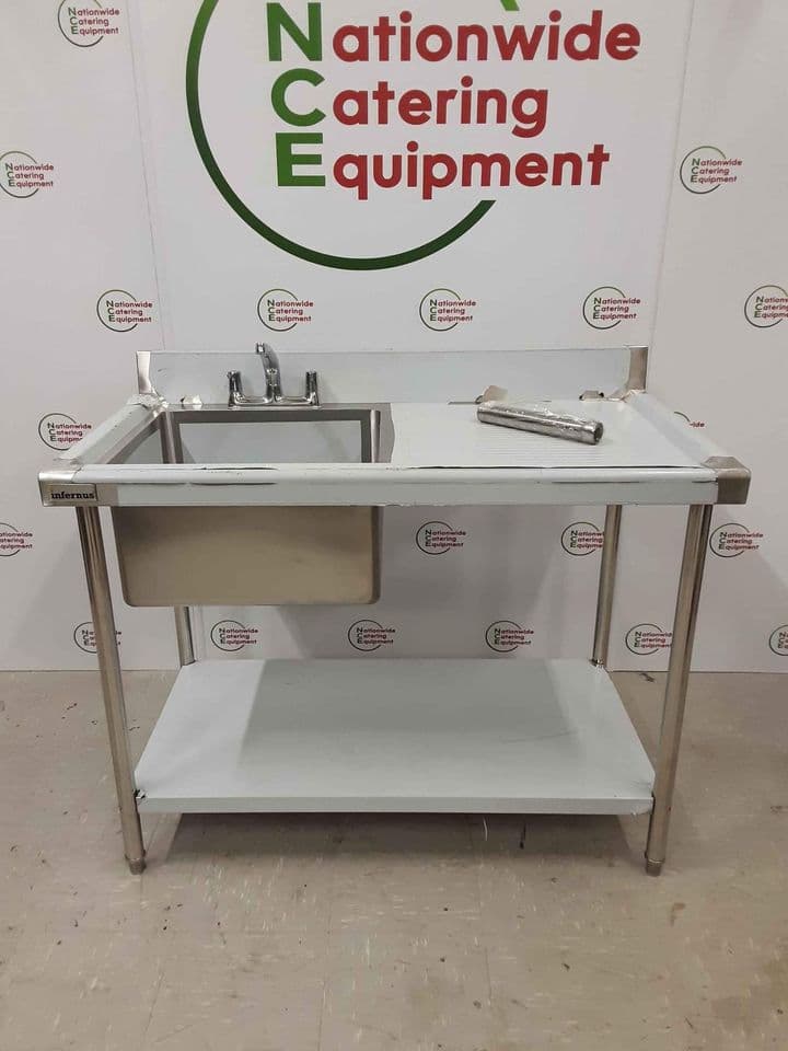 Infernus New Stainless Steel Sink with Mixer Tap (NCE3476) — image 1