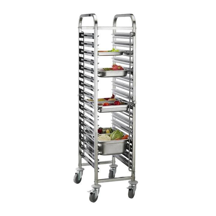 Hamoki Stainless Steel 16 x 1/1GN Trolley (NCE4755) — image 1