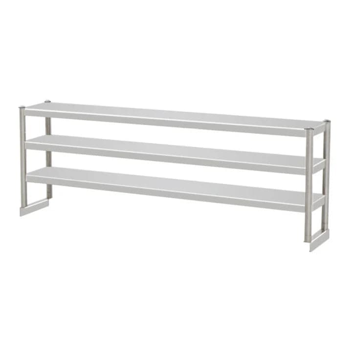 Hamoki Stainless Steel Three Tier Over Table Shelf, 120cm (NCE4885) — image 1