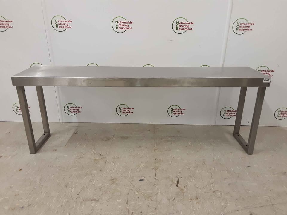 Stainless Steel Single Tier Ambient Shelving Unit 140x30cm (NCE6283) — image 1