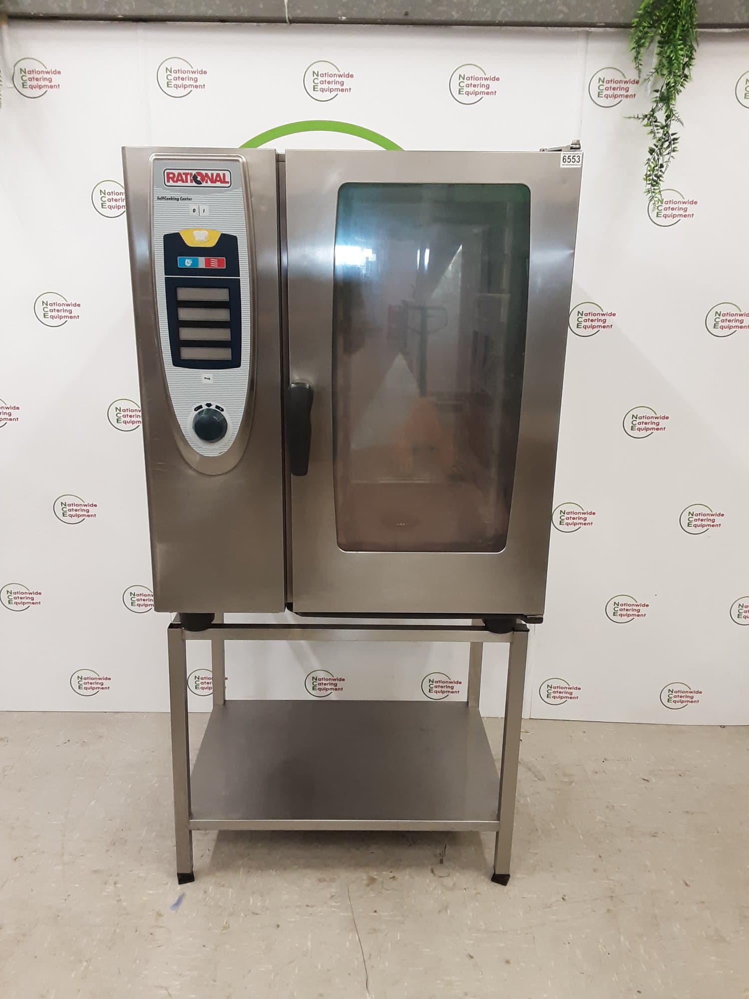 Rational SCC 10 Grid Electric Combi Oven On Stand, Model-SCC101E — image 1