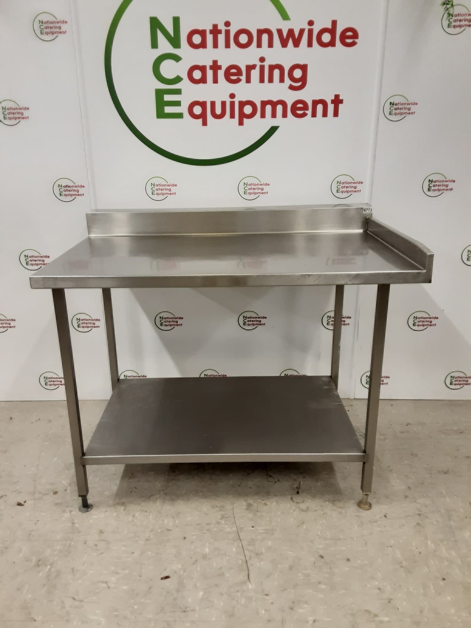 Stainless Steel Table 120x78cm — image 1