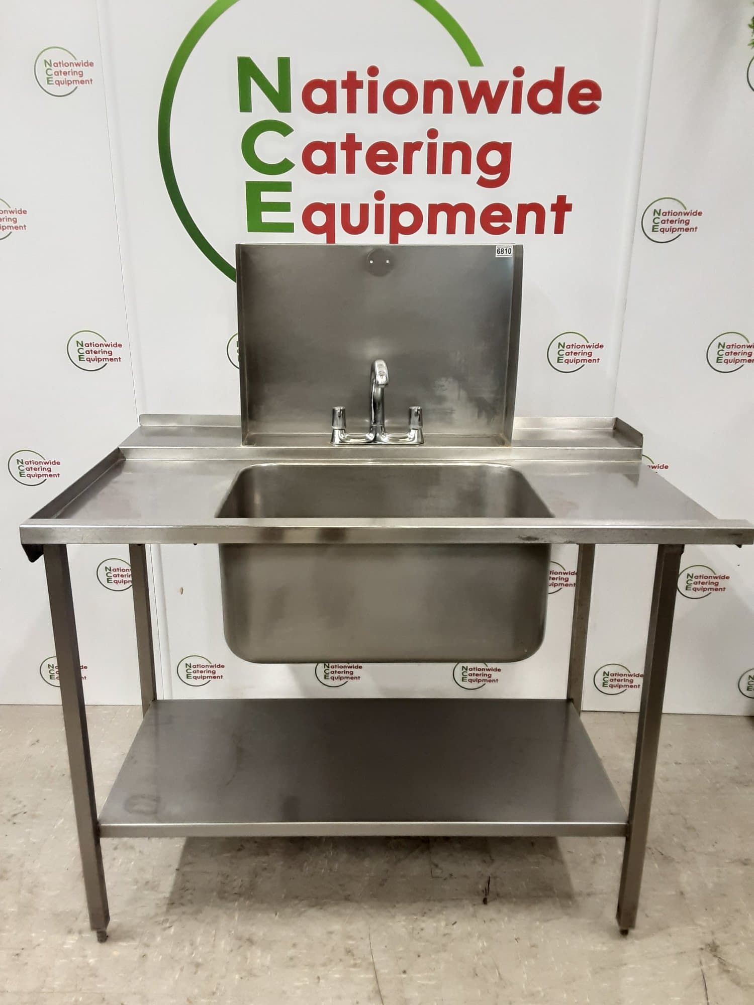 Stainless Steel Dishwasher Entry Sink 120x76cm — image 1