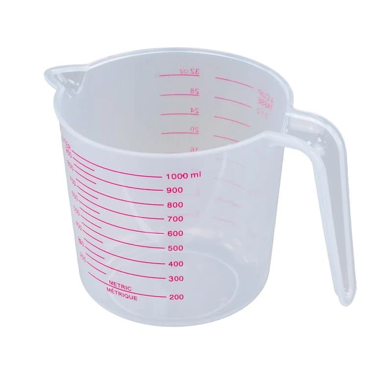 ChefSet 1 Litre Plastic Measuring Jug — image 1