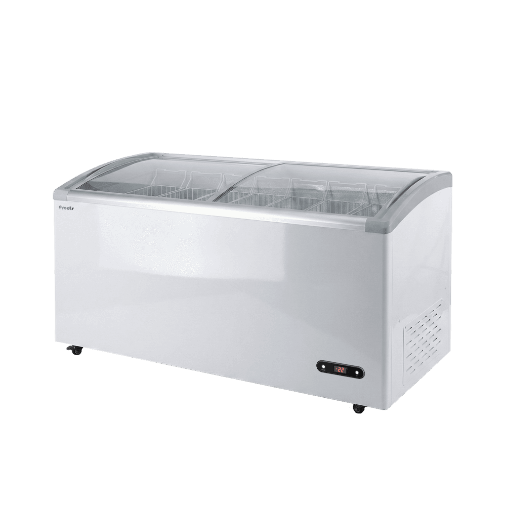 Prodis Curved Glass Display Freezer, 546L/182cm, Model- NVC5. Delivery Included — image 1